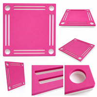 Tapis flottant Mahjong américain 31,5 pouces en mousse EVA couleur macaron antidérapant imperméable pliable écologique portable - Entrepôt américain