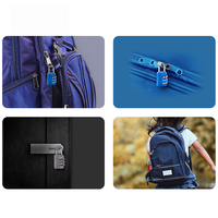 Candado de Combinación Pequeño de 3 Dígitos para Equipaje, Candado de Contraseña para Maleta, Candado de Combinación Mini para Viaje, en Stock