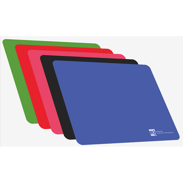 Wholesale Factory Low Price Rubber Mouse Mat OEM LOGO Customized Pure Color Mouse Pad for Office Game