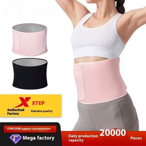 Ceinture de sudation personnalisable en néoprène avec ions d'argent pour femme, idéale pour le sport, le fitness, l'amincissement, l'entraînement et la sécurité des exercices abdominaux - Product Image 3