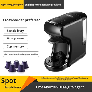 <span class=keywords><strong>Macchina</strong></span> per <span class=keywords><strong>Caffè</strong></span> Espresso a <span class=keywords><strong>Capsule</strong></span> Portatile in Plastica 19 Bar Qualità Commerciale per Ufficio Casa Caffetteria Compatibile con Americano - Product Image 2