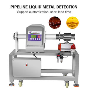 스테인리스 스틸 액체 파이프라인 금속 탐지기 신선한 주스 포장 생산 라인 식품 안전 검사용 - Product Image 3