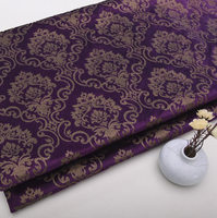 Personnalisation bronzé chinois polyester tricot collé canapé-lit tissu