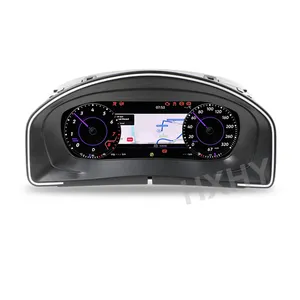 HXHY Latest Original Car LCD Digital Cluster Virtual Cockpit Speed meter Dash For VW Scirocco 2010-2016 Instrument Panel