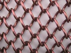 ตาข่ายสำหรับตกแต่งม่านลวดตาข่ายทองเหลืองลวดทอโลหะทองแดง5มม. คุณภาพสูงสานธรรมดาตาข่ายสเตนเลส - Product Image 3