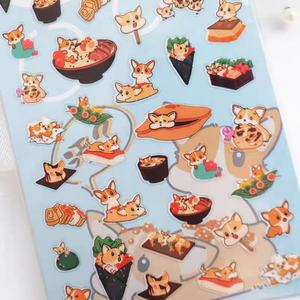 Pegatinas de Vinilo 3D Kawaii Personalizadas, Brillantes, con Forma Personalizada, Decoración Navideña, Reutilizables, Ecológicas, Impresión con Troquelado - Product Image 4