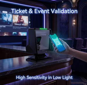 Escáner QR 2D de Alta Sensibilidad A72 para Validación de Boletos de Cine, Lector de Boletos Electrónicos Digitales para Eventos y Centros de Exposiciones - Product Image 1