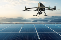 UAV EL Tester for Solar Panel Inspection PV Module Electroluminescence Testing and Solar Power Plant Inspection
