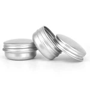 Mini Custom Lippenbalsem Tin Cosmetisch Blikje Gekleurd Pot Rond Cosmetisch Monster Metalen Container Kleurrijk Bedrukt Metalen Blikken