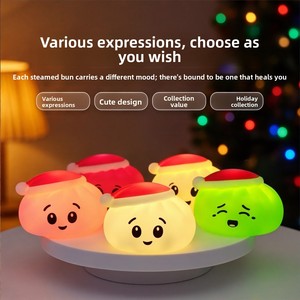ของเล่นตุ๊กตาซาลาเปาเสียงดัง ของเล่นคริสต์มาส ของเล่นการ์ตูนจำลองซาลาเปา ของเล่นยอดนิยมในเน็ต ทำเสียงได้ ของเล่นชิ้นเล็ก - Product Image 1