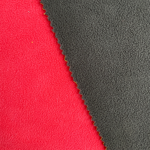 Pas cher Prix 100d Polyester Micro <span class=keywords><strong>Polaire</strong></span> <span class=keywords><strong>Polaire</strong></span> Deux Face Brossé Antipilage Literie Tissu Doux et Respirant Style Peluche - Product Image 3
