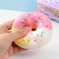 Nouveautés : Donuts croustillants et jouets en peluche en forme de patte de chat - Boules ultra-douces faites à la main au chocolat, menthe et matcha pour garçons et filles