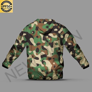 Veste légère personnalisée pour homme, respirante, camouflage, imperméable, protection solaire, veste de camouflage pour homme - Product Image 2