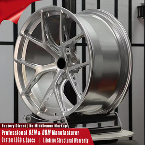 Jantes en alliage forgé de 15 à 22 pouces, 18 pouces, 5x112, 5x114.3, compatibles avec BMW G22 G30 Mercedes-Benz Audi A5 Porsche Cayman <span class=keywords><strong>Ferrari</strong></span> - Product Image 1