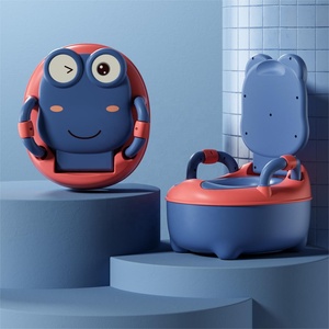 Orinal para niños pequeños con asiento suave, orinal extraíble, dispensador de papel higiénico y protector contra salpicaduras antideslizante para niños pequeños, bebés y niños - Product Image 1