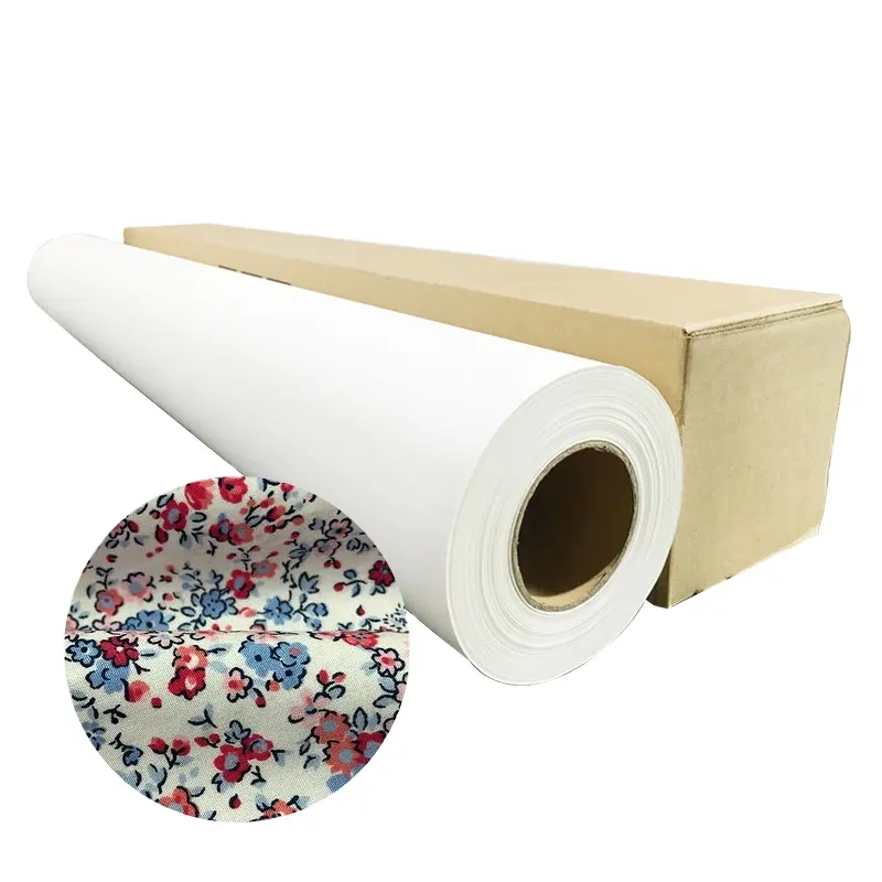 High quality 44" 63" roll size sticky dye sublimation transfer paper for cycling jersey