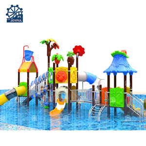 Glissière extérieure de fibre de verre d'équipement de jeu de l'eau de parc aquatique commercial - Product Image 2