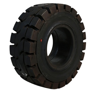 린데 H35 지게차 부품 휠 솔리드 바이어스 타이어 신품 27x10-12 핫세일 - Product Image 1