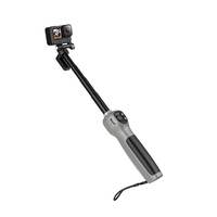 TELESIN Langlebiges Aluminium-Action-Kamera-Zubehör für Go Pro 12/11/10/9/8, 30M Professionelle Tauch-Fernbedienung für Unterwasser-Aufnahmen