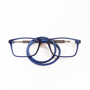 Gafas <span class=keywords><strong>de</strong></span> Lectura Magnéticas Plegables Portátiles con Lentes Transparentes, Correa Ajustable para el <span class=keywords><strong>Cuello</strong></span>, para Uso Unisex - Product Image 6