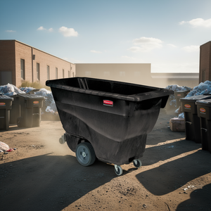 Bidone per Rifiuti Commerciale Rubbermaid 400 L con Sistema di Ribaltamento Standard - Product Image 3
