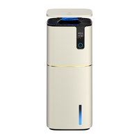 Grand purificateur d'air intelligent et humidificateur pour la maison, avec haut-parleur intégré et recharge sans fil, compatible lecture de musique