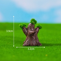 Miniature paysage artificiel vert fleur arbres bricolage jardinage décoration maison de poupée accessoires fée jardin ornements