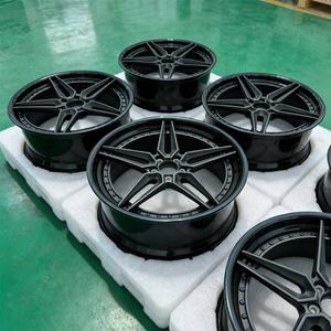 Jantes forgées sur mesure pour voitures de <span class=keywords><strong>sport</strong></span>, 2 pièces, 17 18 19 20 21 22 pouces, 4x100 4x114.3 5x100 5x108 5x112 5x114.3 5x115 5x120 5x127 5x130 - Product Image 4