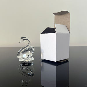 Pequeño Cisne estatuilla de cristal favores de la boda MH-D0447 - Product Image 5