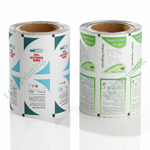 Rollo de Película de Embalaje Laminada de Grado Alimenticio Directo de Fábrica, Impresión Personalizada, Película de Aluminio para Envasado de Bolsitas de Gelatina y Snacks - Product Image 2