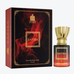 Parfum liquide de luxe Safira Attar 5,5 ML, parfum frais, longue tenue - Product Image 3
