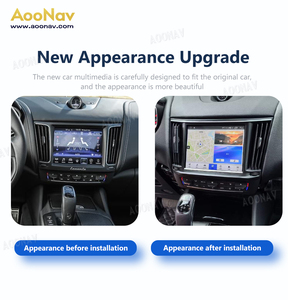 Android 13 pantalla táctil Auto estéreo reproductor Multimedia navegación GPS inalámbrico carplay Radio de coche para Maserati Levante 2016-2020 - Product Image 2