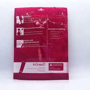 Low MOQ bottom gusset printed ziplock plastic bag for mat, bioplastic clothing bags