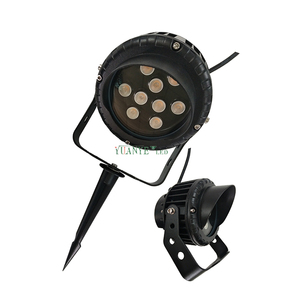 高品质RGB和RGBW发光二极管聚光灯可调角度草坪灯，适用于智能控制和IP65 Rating-YY-TG2A的道路桥梁 - Product Image 3