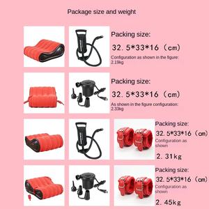 JiaYi Fournitures d'Intimité pour Couples : Canapé Gonflable Pliable, Matelas de Plaisir, Outils d'Amour pour Lit Partagé - Product Image 4
