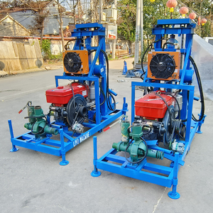 미니 소형 휴대용 150m 트랙터 장착 물 드릴링 장비 강판 바위 시추공 드릴링 머신 - Product Image 6