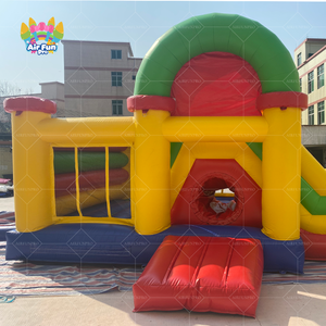 Toboggan gonflable <span class=keywords><strong>pour</strong></span> videur combo <span class=keywords><strong>ballon</strong></span> sautant château gonflable toboggan maison de rebond PVC écologique <span class=keywords><strong>pour</strong></span> enfants adultes - Product Image 2