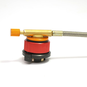 Adaptateur de convertisseur de réchaud à gaz portable d'extérieur pour réchaud de camping avec connecteur de cartouche de gaz à verrouillage automatique - Product Image 2