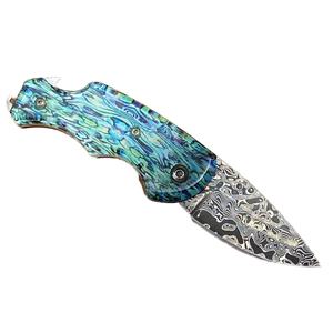 Navaja de Bolsillo Personalizable Dolphin OEM de Alta Calidad, Hoja de Acero Inoxidable 3Cr13mov, Hueso Bovino para Uso Multifuncional - Product Image 1