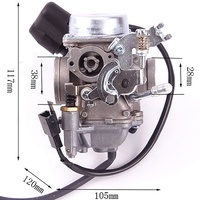 Carburateurs de moto de course à vente chaude 2025 Pz22 pour Yamaha JOG 100cc ZY100 CUXI 5SK Kit de carburateur ATV