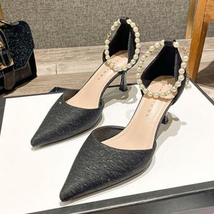 Zapatos de Tacón Alto Sexys para Mujer, Antideslizantes, con Tacón de Aguja, Diseño Atemporal para Fiestas de Verano/Invierno - Product Image 4