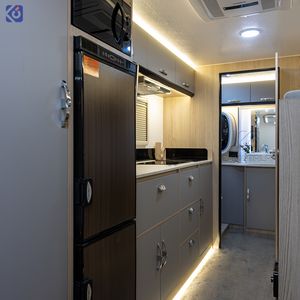 CAMPTRL <span class=keywords><strong>Caravane</strong></span> de voyage style rétro, camping-car classique remorquable, maison mobile pour le camping, les loisirs et les activités professionnelles en plein air - Product Image 5