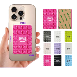 เคสโทรศัพท์แบบยึดติดด้วยถ้วยดูดซิลิโคนปรับแต่งโลโก้ได้ ยึดติดได้สองด้าน กันน้ำ พกพาสะดวก แรงดูดสูงขึ้น - Product Image 4