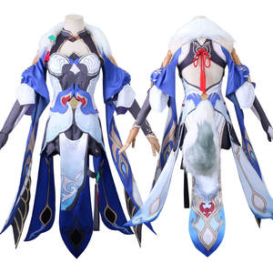 Honkai: Star Rail caractère <span class=keywords><strong>Yukong</strong></span> Cosplay robe bleue Cosplay Costume femme avec bandeau cheville - Product Image 2