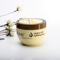 Masque capillaire hydratant à l'huile d'argan avec vitamine A et E Fournit une hydratation profonde et une réparation personnalisable