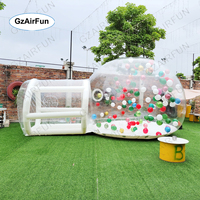Tente de photo de partie extérieure faite sur commande d'usine maison gonflable transparente de ballon de bulle