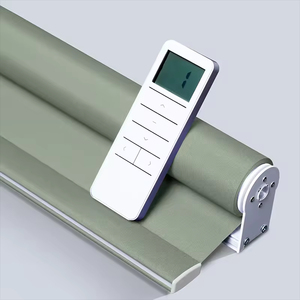 Persianas Enrollables de Poliéster Blackout Eléctrico Motorizado Automático Persianas Enrollables - Product Image 2