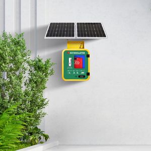 Défibrillateur M3P-Solar à montage mural <span class=keywords><strong>AED</strong></span> Armoire de stockage en plastique à isolation solaire - Product Image 4