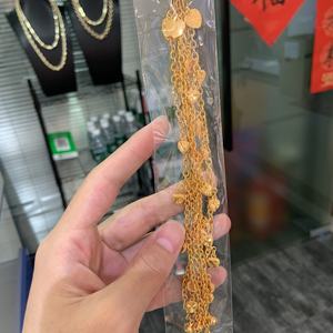 Bracelet en or JXX en gros pour femmes, bijoux plaqués or 24 carats, breloque cœur en laiton pour la fabrication de bijoux, idéal pour toutes les occasions - Product Image 2