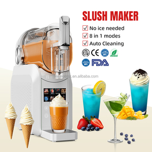 frozen drink <b>machine</b> Electric 1.8L <b>Slushie</b> <b>Machine</b> portable table 8 in 1 Mini Ice Cream Slush <b>Maker</b> - Product Image 1